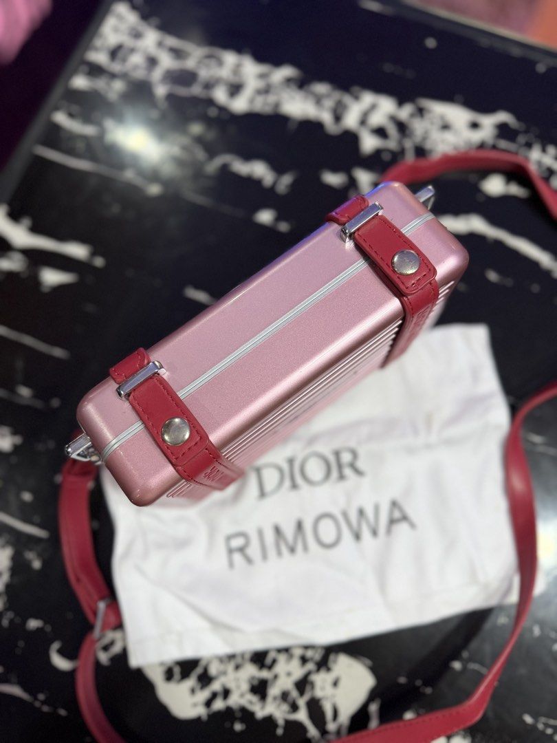 Dior Rimowa mini luggage (Category: Announcements) located in Bulacan. Submitted by jcasey_1991 (Listing ID 1468972950, Image 3). Description: 👜✨ PRELOVED BAGS • JAPAN SOURCE 🇯🇵💖 Looking for beautiful, presentable bags at affordable prices? 🛍️✨ We offer Japan-sourced preloved bags, carefully selected for their quality and style. 💕 👜 WHAT TO EXPECT: ✨ All bags come with their own code and dust bag. ✨ Minimal flaws only, usually not easily n