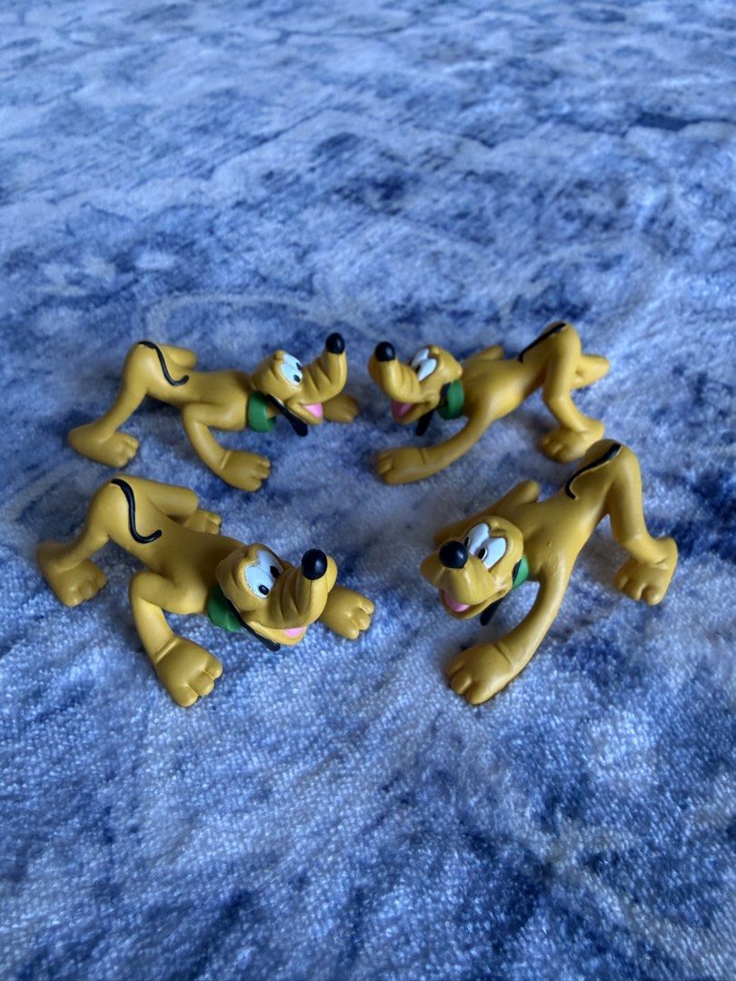 Disney Pluto mini PVC (Category: Figurines & Statues) located in Baguio. Submitted by nextchapter.ph (Listing ID 1468936549, Image 3). Description: Pluto miniature figures! 75 each , take all for only 250.00.