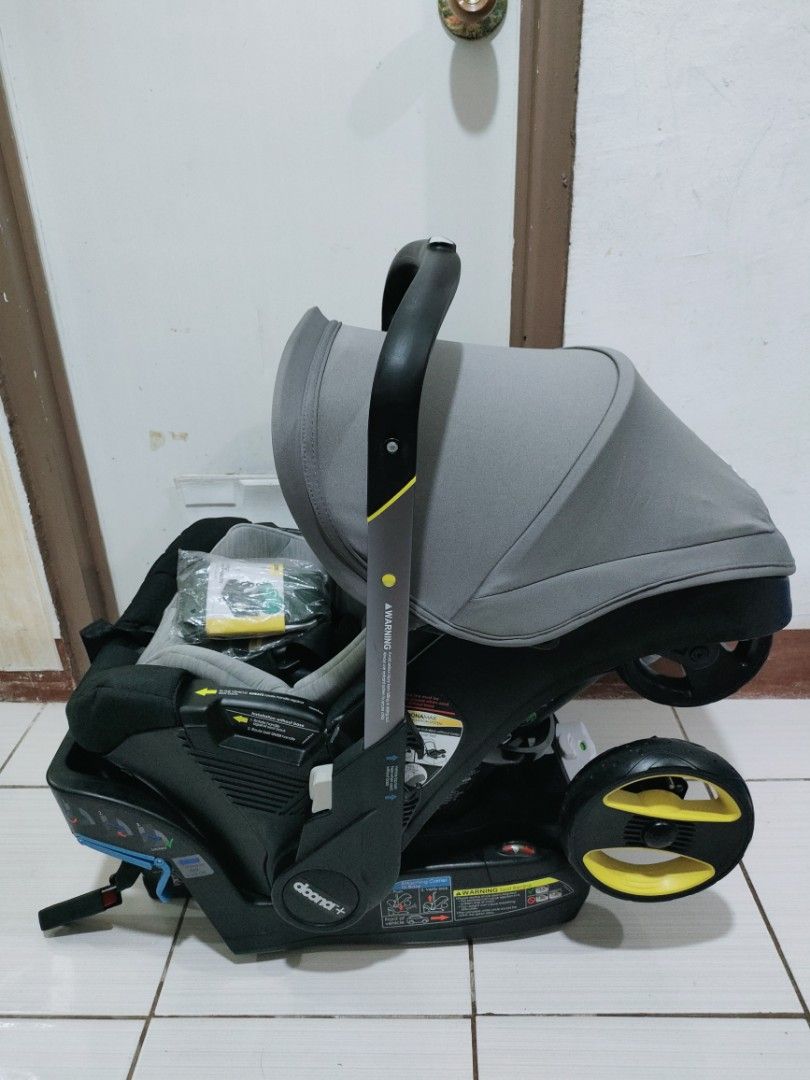Doona stroller carseat (Category: Strollers) located in Manila. Submitted by rarequeen.22 (Listing ID 1469156872, Image 1). Description: For sale Original Doona car seat stroller with base Aircraft approved✈️ 1 simple motion operation from car seat to stroller in seconds! Good as new! ☺️❤️ Super nice po nito. Can be used as ▪️stroller ▪️Carseat ▪️ Rocker ▪️Baby basket DM for videocall For pickup or lalamove only LoC🏠 pk2 General trias Cavite.