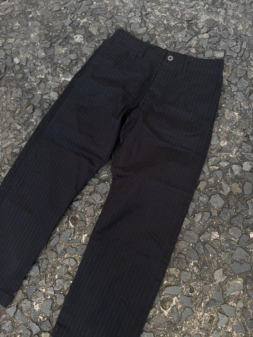 Double RL ralph Lauren (Category: Trousers) located in Quezon City. Submitted by macleen17 (Listing ID 1469011213, Image 3). Description: Double RL ralph Lauren Pinstripes pants Missint one buttons check on photos Size 30 Dimes 30W/35.5L Excellent Condition .