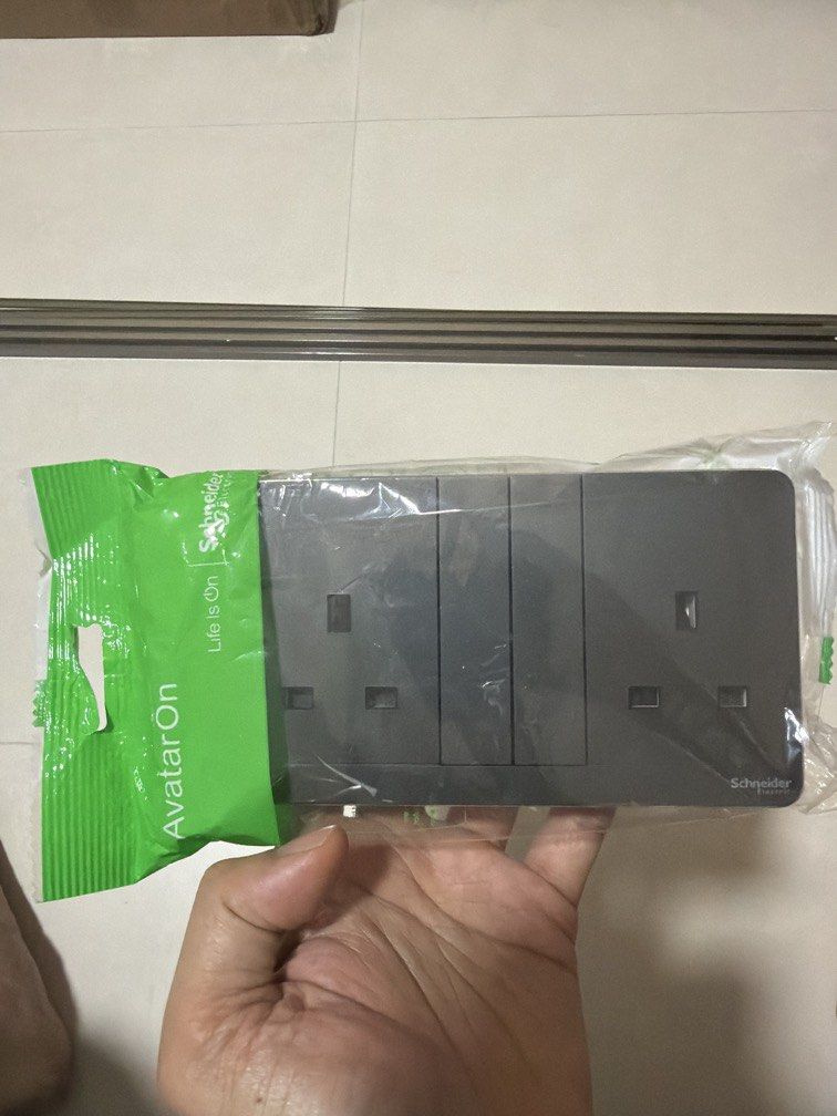 Double Socket (Category: Electrical, Adaptors & Sockets) located in Singapore. Submitted by crafthausbymiyq (Listing ID 1469082757, Image 1). Description: .