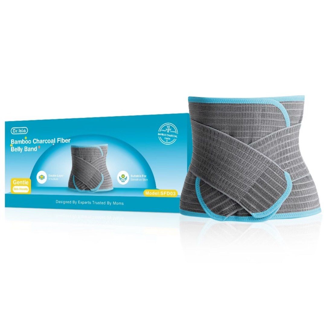 Dr. Isla Bamboo Charcoal Fiber Postpartum Binder (Model: SFD03) (Category: Looking For) located in Pasig City. Submitted by ladyleslieisletavelarde4902 (Listing ID 1469019686, Image 3). Description: An essential 2-in-1 maternity & postpartum abdominal recovery belt featuring breathable bamboo charcoal fiber, a double-layer support structure, and gentle skin-friendly compression. Brand: Dr. Isla Model: SFD03 (Bamboo Charcoal Fiber Belly Band) Colo