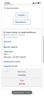 DR JASON LEONG 23/10 CHEAP, Tickets & Vouchers, Event Tickets on Carousell