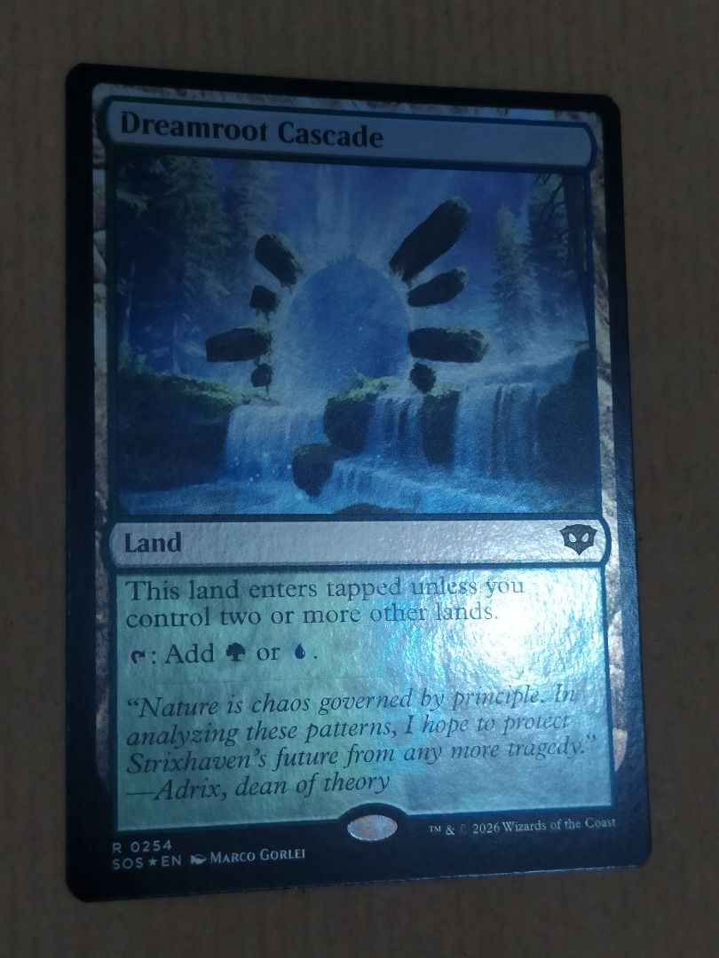 Dreamroot Cascade (FOIL) (MTG TCG) Rare, Toys & Collectibles, Trading ...