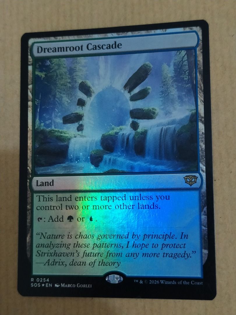Dreamroot Cascade (FOIL) (MTG TCG) Rare, Toys & Collectibles, Trading ...