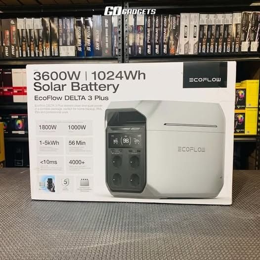 ECOFLOW DELTA 3 PLUS (Category: Electrical, Adaptors & Sockets) located in Caloocan City. Submitted by joseph_elmido (Listing ID 1468968247, Image 1). Description: .