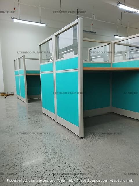 FABRIC WITH GLASS WORKSTATION CUBICLE OFFICE PARTITION (Category: Office Furniture & Fixtures) located in Quezon City. Submitted by cherry.ltsdeco (Listing ID 1468931944, Image 1). Description: LTSDECO Home and Office Furniture Trading MANUFACTURER • FABRICATOR • SUPPLIER Looking for office furniture, modular partitions, workstations, or customized furniture? We can help! LTSDECO Home and Office Furniture Trading is a trusted manufacturer, fabric