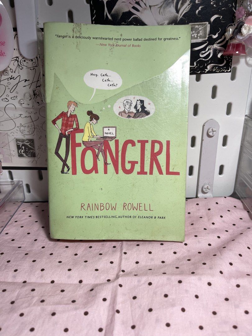 Fangirl by Rainbow Rowell Paperback Novel (Category: Storybooks) located in Mariveles. Submitted by nahtmystyle (Listing ID 1468956686, Image 1). Description: - Condition: Pre-loved, yellowing around edges and light cover scuffs, foxing, tanning loc: bataan mop: gcash mod: flash express .