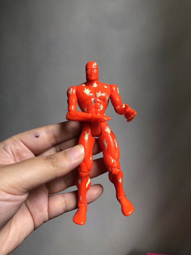 Fantastic Four Human Torch Action figure (Category: Action & Battle Toys) located in Cainta. Submitted by dopethrifts.ph (Listing ID 1469107199, Image 1). Description: As is.