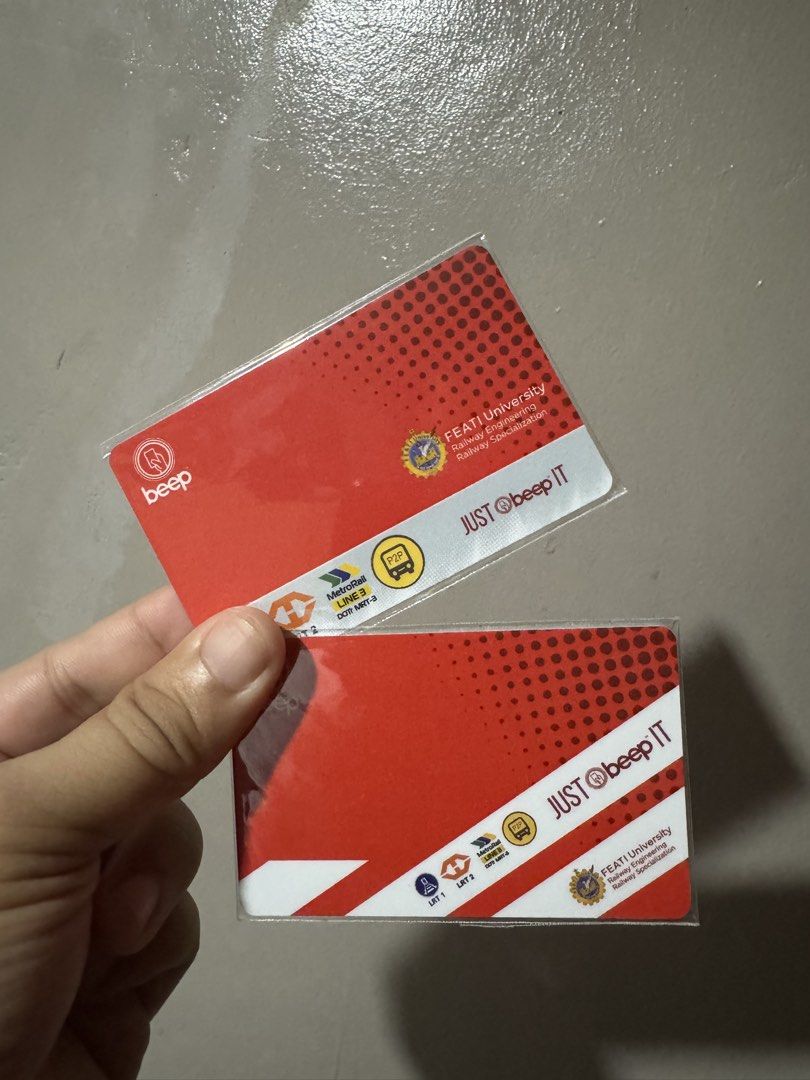 FEATI Red Beep Cards - As Set Only (Category: Everything Else Others) located in Manila. Submitted by vasthawk.49abf8 (Listing ID 1469138663, Image 1). Description: FEATI Red Beep Cards - Rare/Hard to find Meet up only.