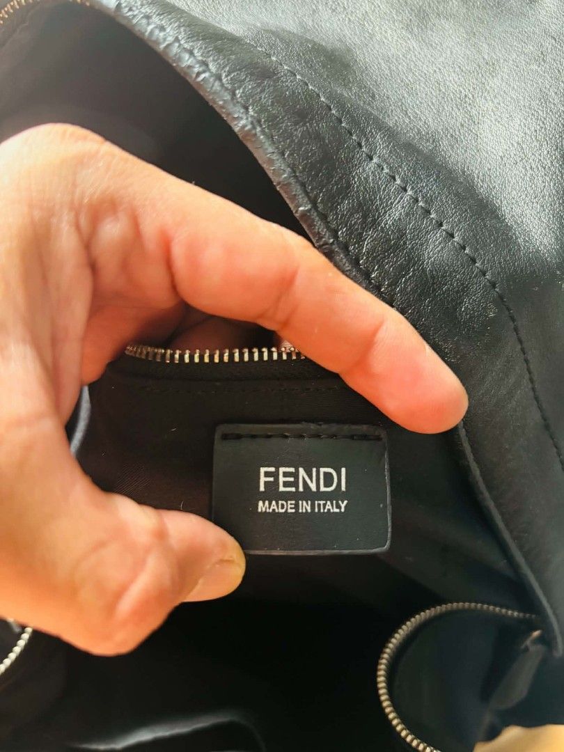 Fendi (Category: Backpacks) located in Legazpi City. Submitted by nashaiza (Listing ID 1469000955, Image 3). Description: Fendi made in Italy coded silver hardware ff underzipper Japan source *authenticity not guarantee MOP:GCash Courier:J&T Express.