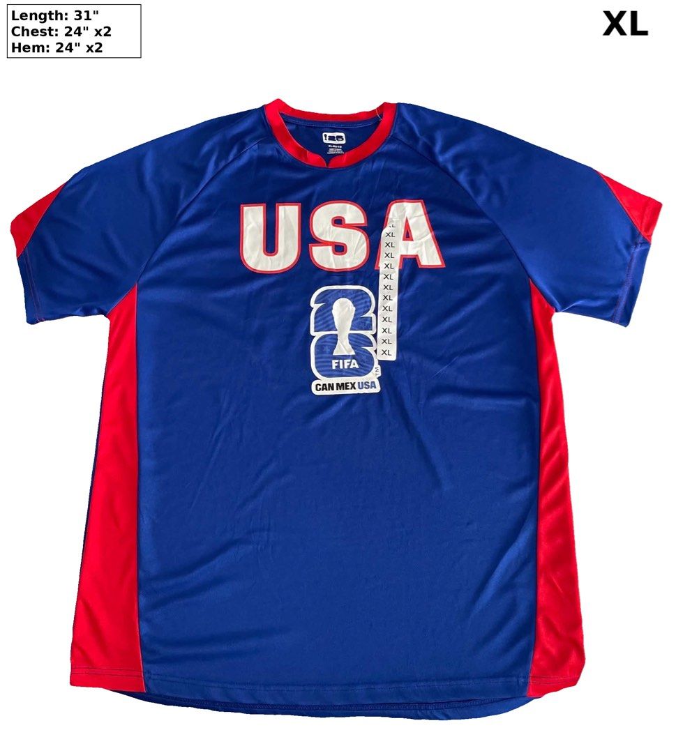 FIFA Men’s Shirt/Jersey EXTRA LARGE & XXL (Category: Activewear) located in Quezon City. Submitted by aimcharm17 (Listing ID 1469010301, Image 2). Description: 600 each Brand new Original 🇺🇸.