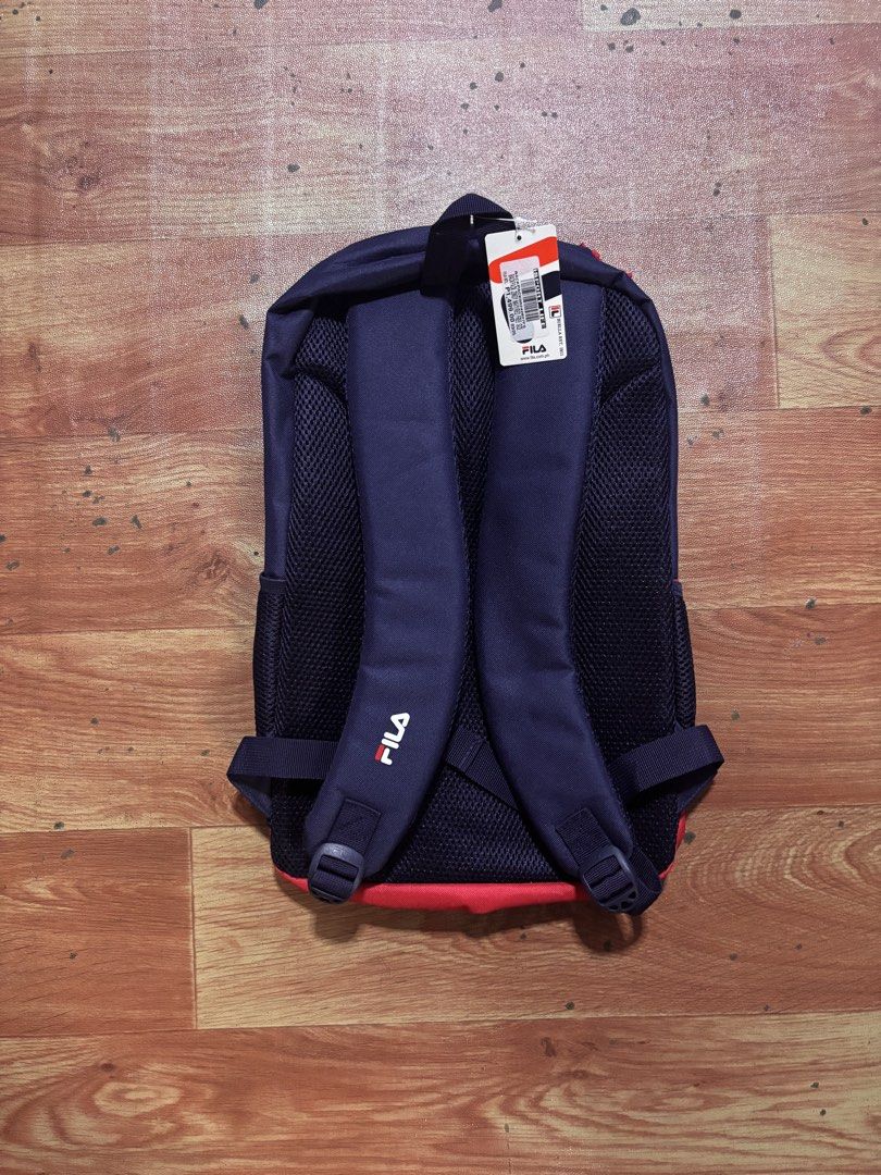 Fila Backpack Zingy Navy Red Free Size (Category: Backpacks) located in Rizal. Submitted by robert015 (Listing ID 1468936987, Image 2). Description: RUSH FILA BAG FOR SALE Never po nagamit as in brandnew Rfs: i have new ones hindi nati magagamit change of mind 1100 po nego pa Loc taytay.