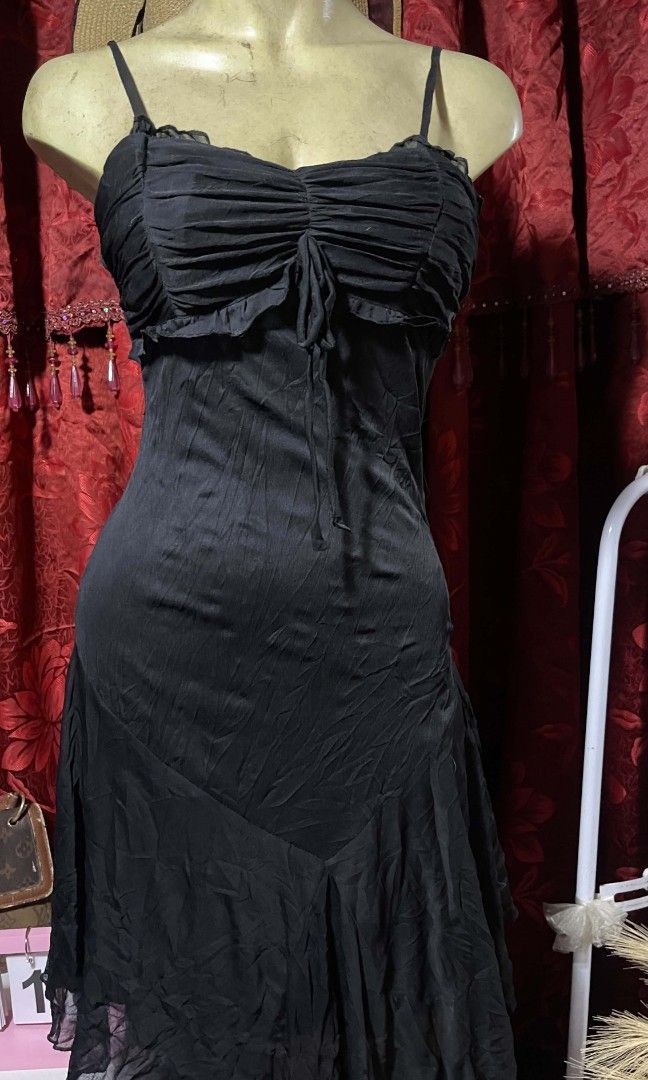 Fitted black dress (Category: Dresses) located in Manila. Submitted by wheneity67thifted (Listing ID 1469010551, Image 2). Description: .