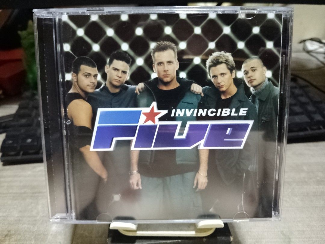Five cd - Five Invincible cd album (Category: CDs & DVDs) located in Valenzuela. Submitted by salvatore-888 (Listing ID 1469007907, Image 1). Description: 💽Five INVINCIBLE cd Album. 💽BRAND NEW - imported from London, U.K. 💽Original CD album 💽in Great & Perfect Condition. 💽Payment First Policy. 💽Via LBC ang shipping - FREE SHIPPING.