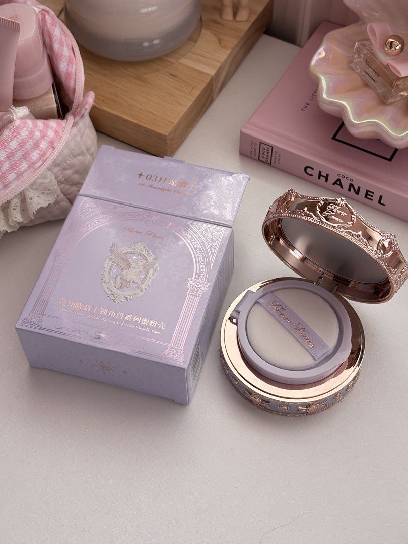 flower knows knight purple powder (Category: Makeup) located in Muntinlupa City. Submitted by pinkgurlyyy (Listing ID 1469076596, Image 1). Description: brand new authentic.