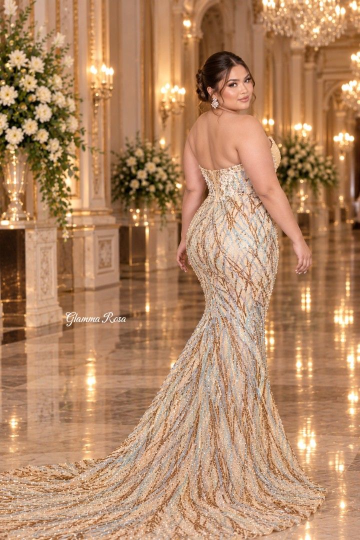 FOR RENT‼️ PREMIUM CREAM SEQUINS PATTERN LONG GOWN ✨ (Category: Evening dresses & gowns) located in Caloocan City. Submitted by glammarosa (Listing ID 1469084304, Image 2). Description: FB Page: Glamma Rosa Gown & Suit Rental FOR RENT‼️ PREMIUM CREAM SEQUINS PATTERN LONG GOWN ✨ 𝑹𝑬𝑺𝑬𝑹𝑽𝑬 𝒀𝑶𝑼𝑹 𝑺𝑳𝑶𝑻 𝑵𝑶𝑾 ‼️ Php 1k rent 🌹 Medium - Large 🌹 3 days rental [Pick up, event, return]. 🌹 Can do advance pick up & day extension [w/ minimal f