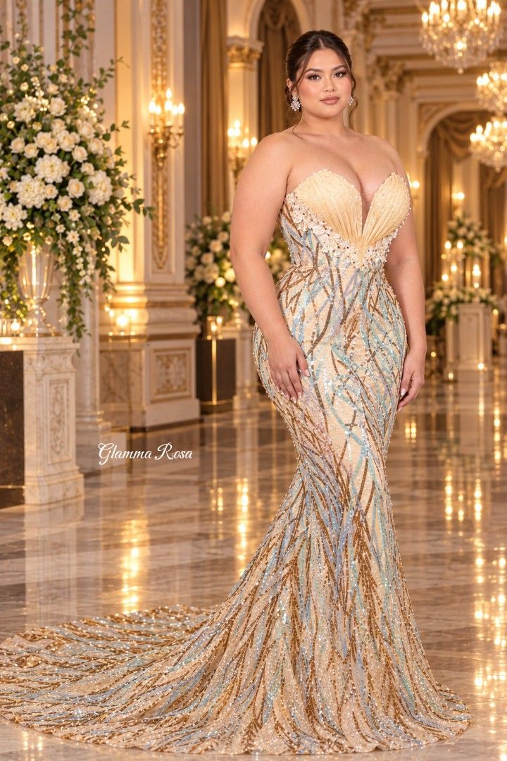 FOR RENT‼️ PREMIUM CREAM SEQUINS PATTERN LONG GOWN ✨ (Category: Evening dresses & gowns) located in Caloocan City. Submitted by glammarosa (Listing ID 1469084304, Image 1). Description: FB Page: Glamma Rosa Gown & Suit Rental FOR RENT‼️ PREMIUM CREAM SEQUINS PATTERN LONG GOWN ✨ 𝑹𝑬𝑺𝑬𝑹𝑽𝑬 𝒀𝑶𝑼𝑹 𝑺𝑳𝑶𝑻 𝑵𝑶𝑾 ‼️ Php 1k rent 🌹 Medium - Large 🌹 3 days rental [Pick up, event, return]. 🌹 Can do advance pick up & day extension [w/ minimal f