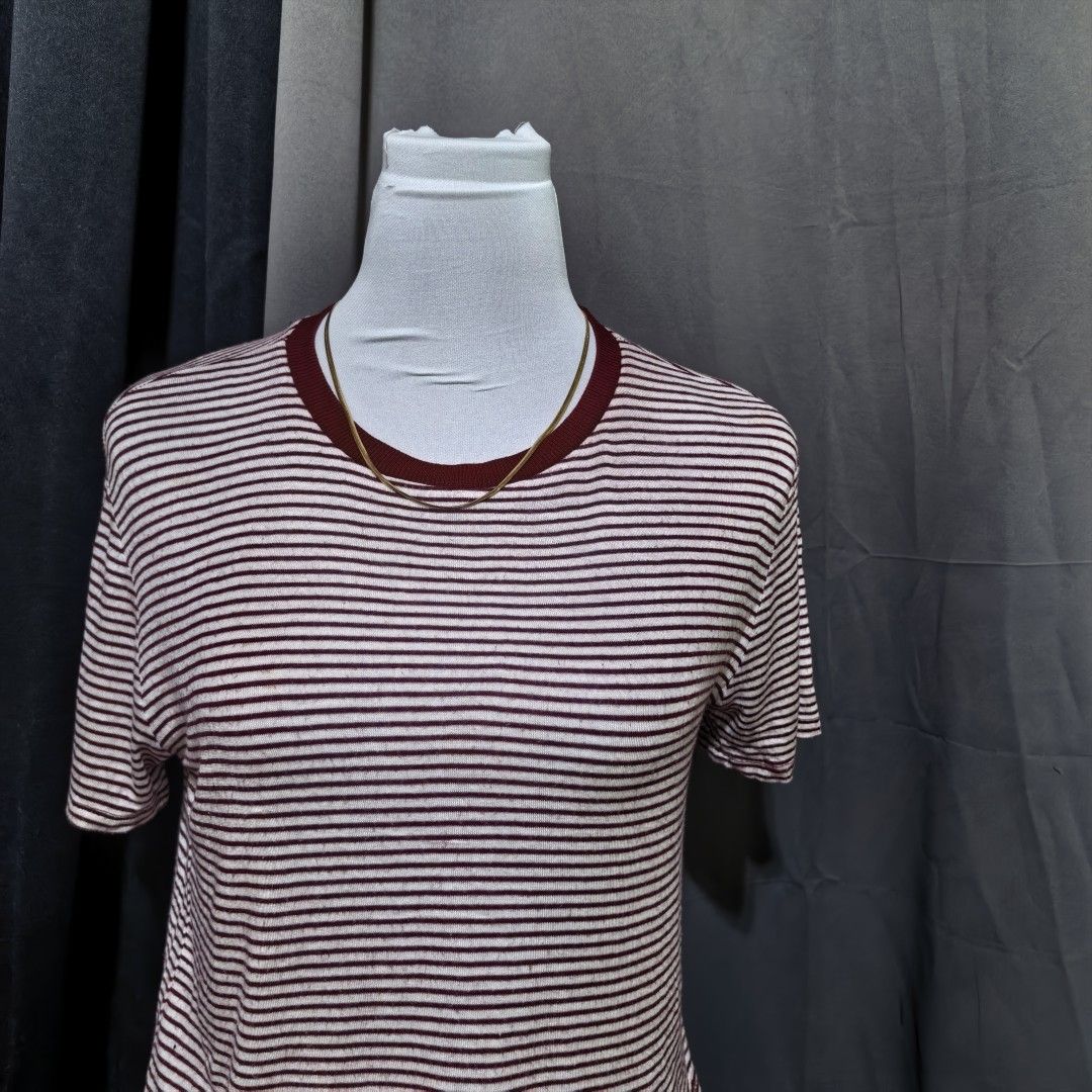 Forever 21 in stripes (Category: Shirts) located in Davao. Submitted by threadelle_davao (Listing ID 1469156904, Image 2). Description: Used 3x - still in good condition 👉🏻 We ship nationwide via J&T or LBC 👉🏻 Payment first basis 👉🏻 Delivery via Grab or Maxim for Davao buyers 👉🏻 Gcash - Maya wallet - Bank transfer only.
