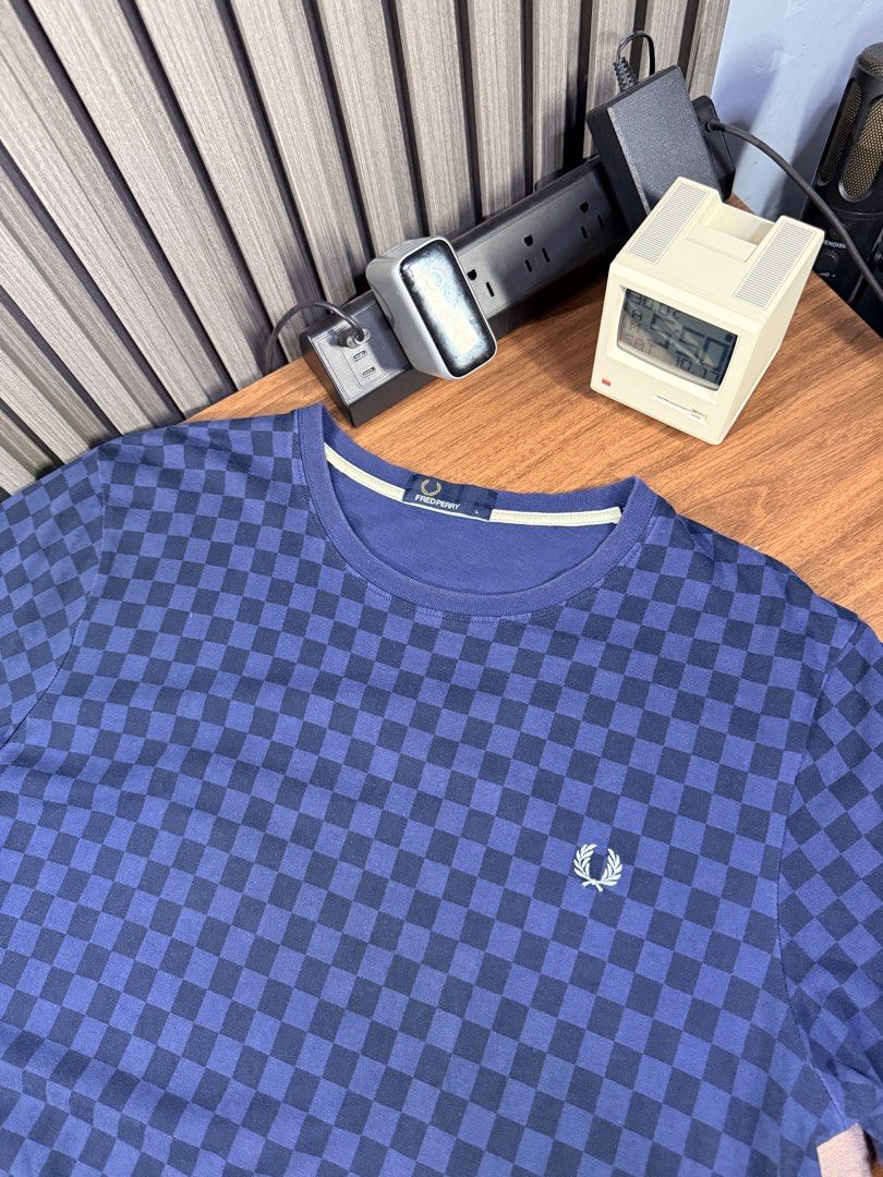 Fred Perry (Category: Activewear) located in Bulacan. Submitted by jomar_0705 (Listing ID 1468960583, Image 3). Description: Fred Perry Large on tag W22 L28 Excellent No issue.