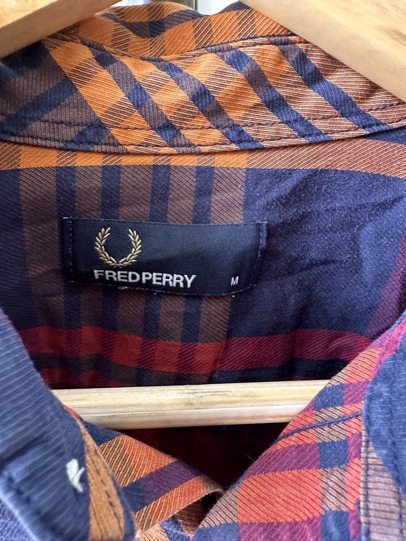 Fred Perry Checkered long sleeves (Category: Tshirts & Polo Shirts ) located in Bulacan. Submitted by adoseofluxxee (Listing ID 1469048514, Image 2). Description: size: 22x30.
