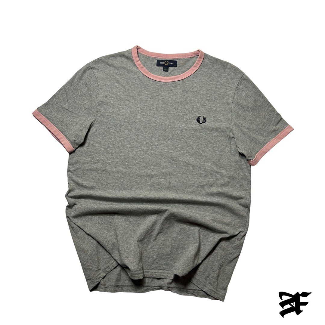 Fred Perry Ringer Shirt (Category: Tshirts & Polo Shirts ) located in Antipolo. Submitted by wvyfrnds (Listing ID 1469016666, Image 1). Description: Fred Perry Ringer Shirt Size: M Color: Gray Dimensions (Inches): Length: 27 Width: 20.5 Color Rate: 9/10 Issues - NONE 395 PLUS SF.