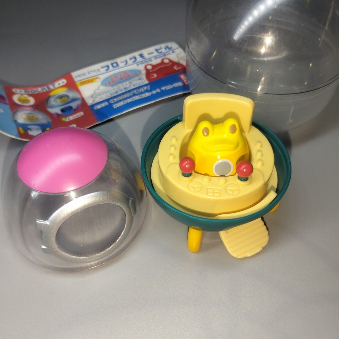 FROG STYLE ROCKET 2002-2006 (Category: Vintage Collectibles) located in Manila. Submitted by ramiafern (Listing ID 1468941267, Image 2). Description: FROG STYLE COLLECTION - with gashapon ball and mini paper - as is sa controller pero pwede pa madikitan San Mateo Rizal J& express Gcash.