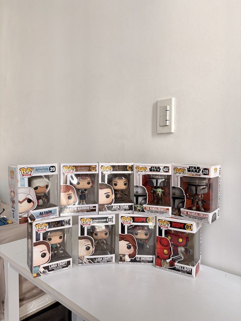 Funko Pop Vinyl Figures Assorted Collection (Category: Designer & Blind Box Toys) located in Makati City. Submitted by winnieee688 (Listing ID 1469001934, Image 1). Description: Funko Pop For Sale Pm for the price Rfs - Declutter Price negotiable.