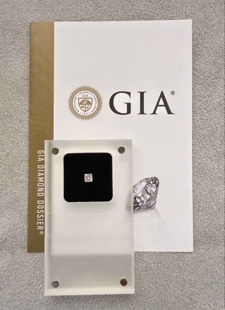 GIA Princess Cut Diamond (Category: Precious Stones) located in Mandaluyong City. Submitted by preciousregalia (Listing ID 1469060028, Image 1). Description: GIA Princess Cut Diamond Carat- .40ct Color- J Clarity- VVS2 Price: P28,000.