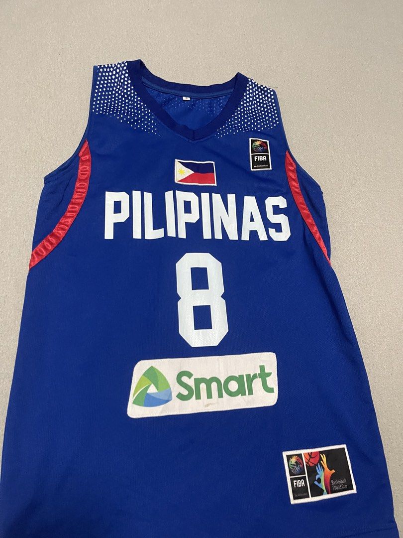 Gilas Pilipinas Calvin Abueva Jersey (Category: Activewear) located in Bulacan. Submitted by sanjisthrift (Listing ID 1469130306, Image 3). Description: Size Small Width 16.5 Length 26.5 Very Good Condition 9/10.