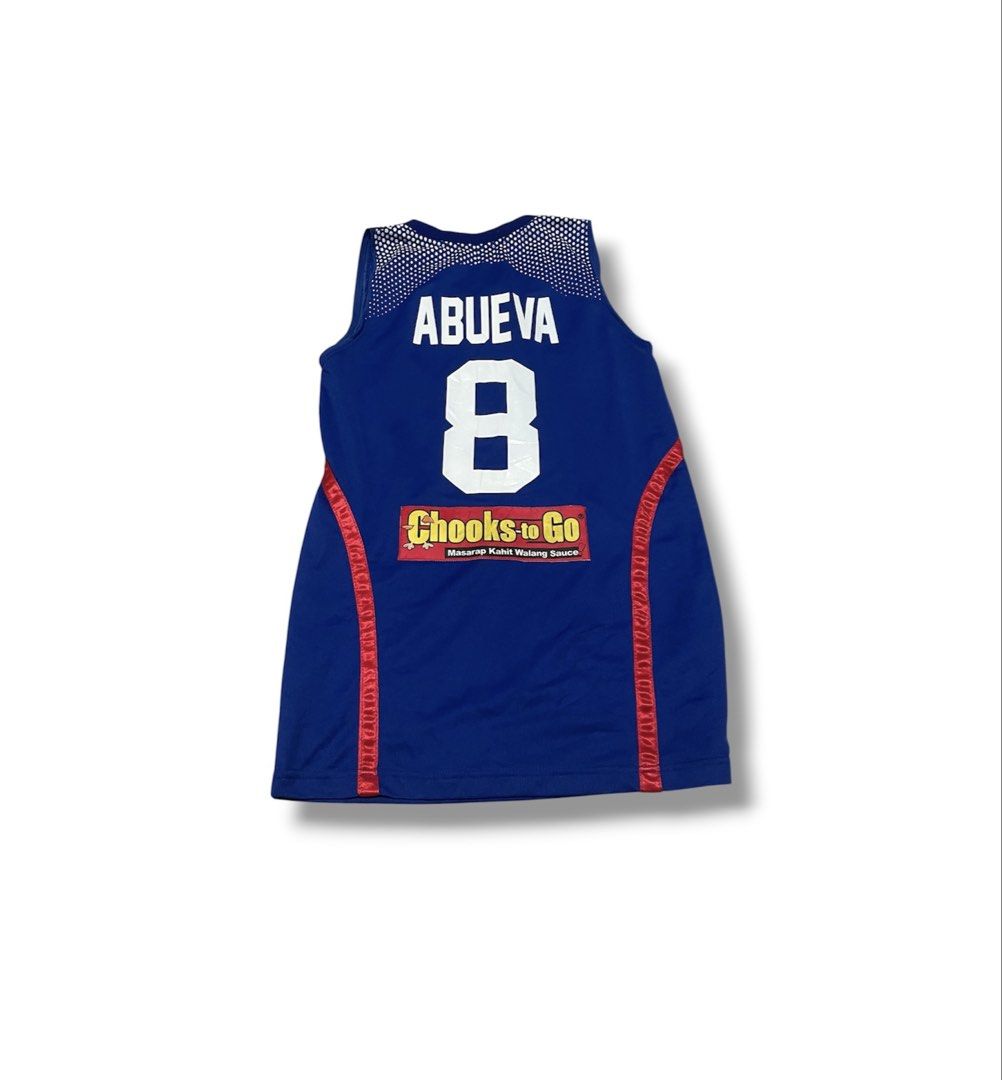 Gilas Pilipinas Calvin Abueva Jersey (Category: Activewear) located in Bulacan. Submitted by sanjisthrift (Listing ID 1469130306, Image 2). Description: Size Small Width 16.5 Length 26.5 Very Good Condition 9/10.