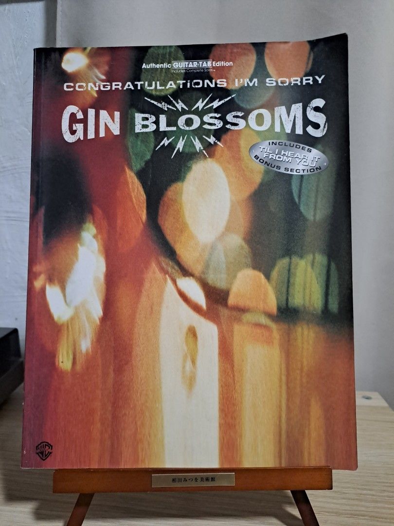 GIN BLOSSOMS Guitar Book-Tabs (Category: Assessment Books) located in Las Pinas. Submitted by cobieshop (Listing ID 1469102262, Image 1). Description: GIN BLOSSOMS Guitar Book-Tabs Slightly Used Condition U.S. Pressed.