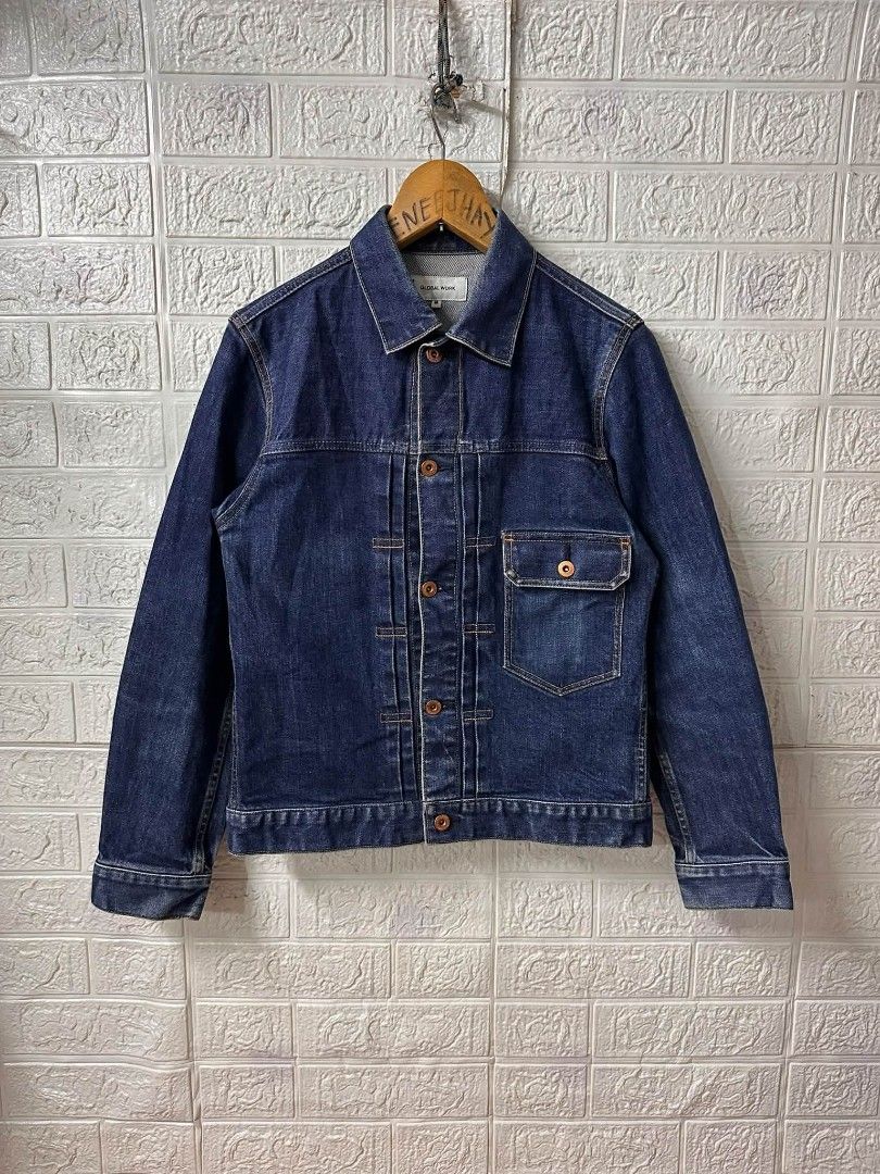 GLOBAL WORK - type 1denim jacket (Category: Coats, Jackets and Outerwear) located in Bacoor. Submitted by arlenelamery (Listing ID 1469059824, Image 2). Description: GLOBAL WORK - TYPE 1 DENIM JACKET AUTHENTIC EXCELLENT CONDITION NO ISSUE SIZE MEDIUM ON TAG SIZE ACTUAL VIA TAPE MEASURE W20.5 PIT TO PIT L24 SLEEVE 24 SHOULDER 17 PRICE 1300 + SF PM MODE OF PAYMENT TRU GCASH LOC CAVITE.