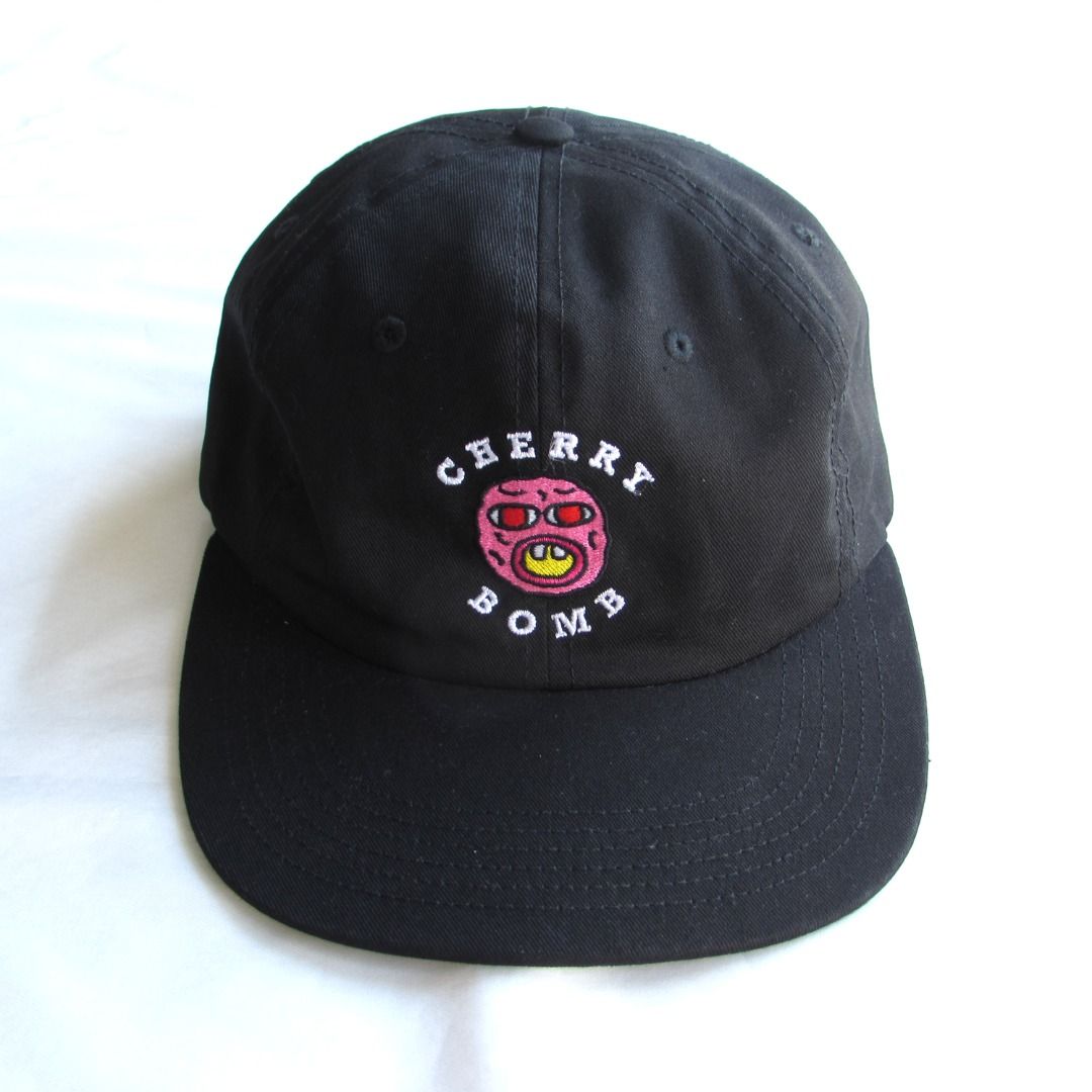 Golf Wang Cherry Bomb Black Cap (Category: Caps & Hats) located in Orani. Submitted by everythingrand0m (Listing ID 1469016289, Image 2). Description: Golf Wang Cherry Bomb 6 Panel Cap (Tyler, The Creator) MEASUREMENTS: SIZE: OSFA (One size fits all) ISSUE: None Feel free to ask!.