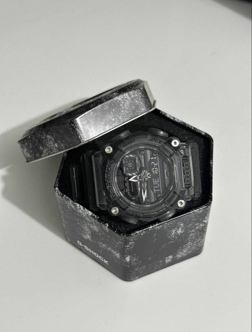 G-SHOCK GA-900SKE-8A (Category: Luxury Watches) located in Manila. Submitted by christian.usi (Listing ID 1469095548, Image 2). Description: 𝐃𝐞𝐬𝐜𝐫𝐢𝐩𝐭𝐢𝐨𝐧𝐬 𝐚𝐧𝐝 𝐅𝐞𝐚𝐭𝐮𝐫𝐞𝐬: Case / bezel material: Resin Resin Band Shock Resistant Mineral Glass 200-meter water resistance LED light (Super Illuminator) illumination duration (1.5 seconds or 3 seconds), afterglow Hand shift feature (Hands move out of the way to provide an unobstructed
