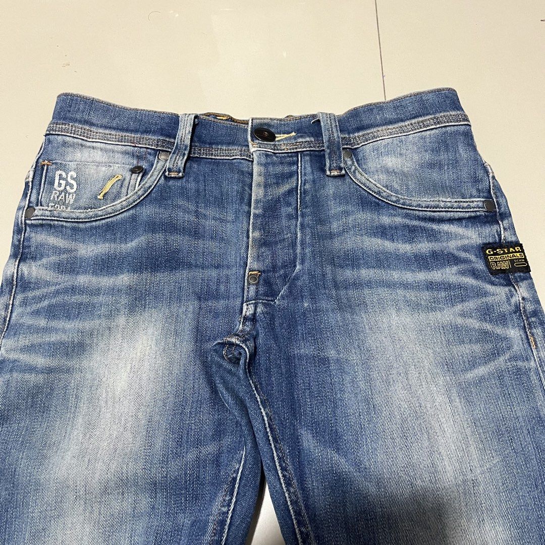 G-STAR RAW DENIM SLIM WASH JEANS (Category: Jeans) located in Manila. Submitted by balanse (Listing ID 1469057648, Image 3). Description: DIMES: 28-30W 41L EXCELLENT CONDITION. 9.9 HONEST COLOR RATE. NONE ANY ISSUE..