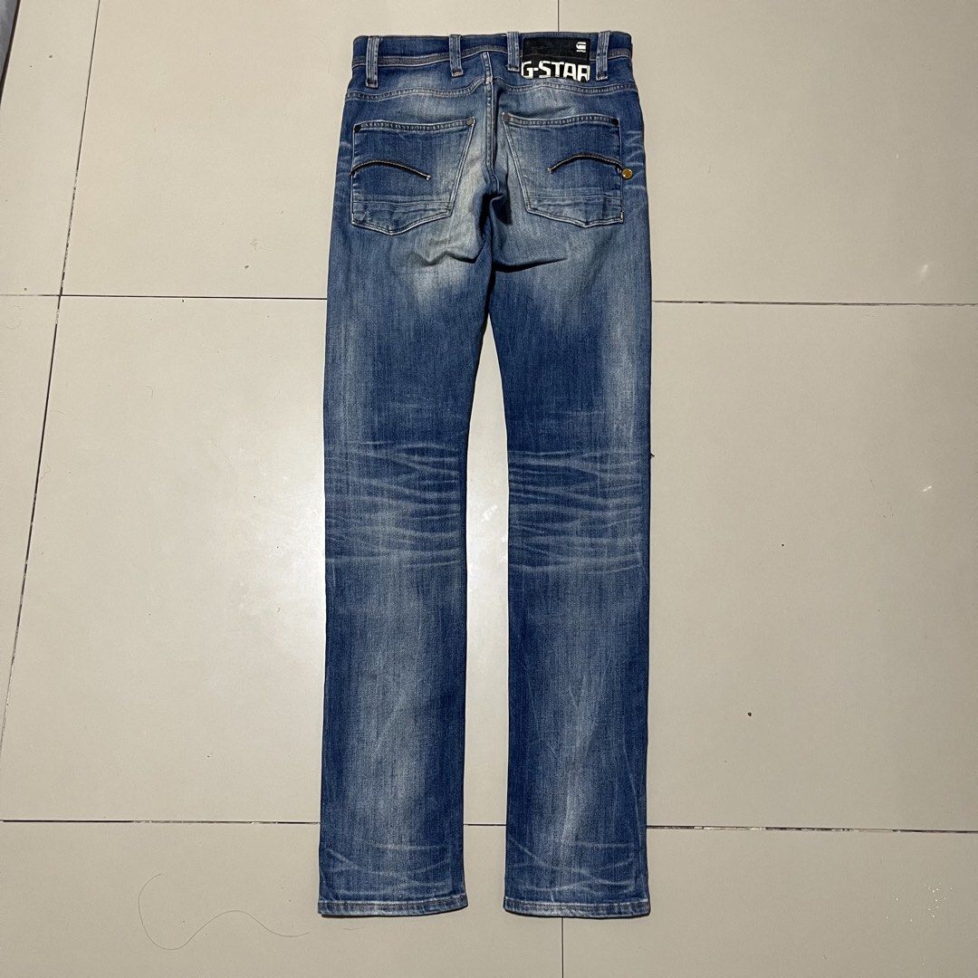 G-STAR RAW DENIM SLIM WASH JEANS (Category: Jeans) located in Manila. Submitted by balanse (Listing ID 1469057648, Image 2). Description: DIMES: 28-30W 41L EXCELLENT CONDITION. 9.9 HONEST COLOR RATE. NONE ANY ISSUE..
