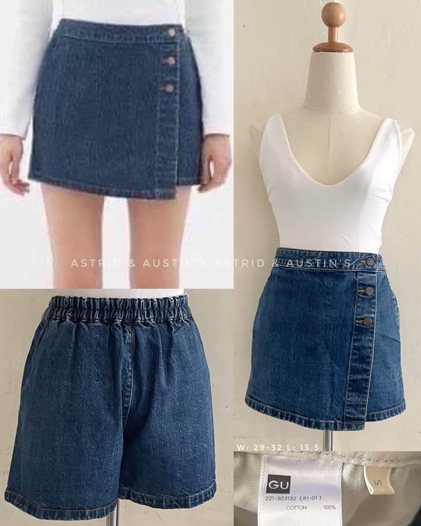 GU hwaist skort (Category: Skirts) located in Dasmarinas. Submitted by allisongrey1323 (Listing ID 1468971764, Image 1). Description: GU hwaist skort waist: 29-32 length: 13.5 price: 680.