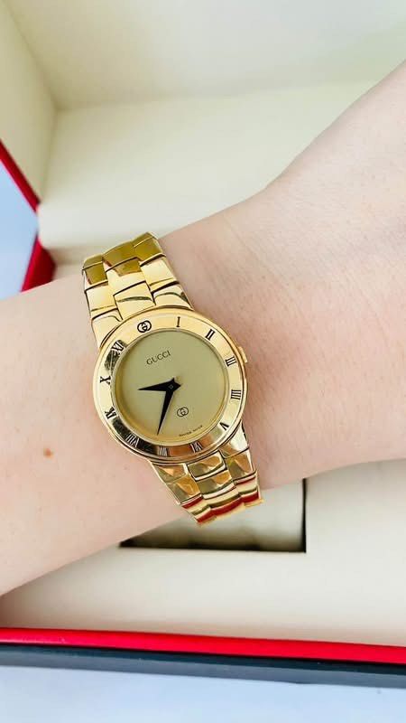 G.U.C.C.I 3300L Watch (Category: Women's Watches) located in Manila. Submitted by annafinds (Listing ID 1469054156, Image 3). Description: ₱12,500 Auth G.U.C.C.I 3300L Watch for Ladie’s -Sapphire Glass -Swiss Made -Stainless Steel -Quartz Movement -Small to Medium Wrist Size -In Excellent Condition DM for Offers and other Inquiries💌 📌Disclaimer:📌 I Claim to be a Legit Watch Reseller. All Products, Names, Brands, and Logos are owned by their re