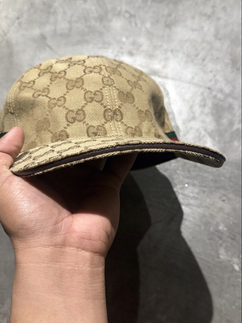 Gucci GG Monogram OG (Category: Caps & Hats) located in Caloocan City. Submitted by yesyes.flyest (Listing ID 1468960787, Image 3). Description: Gucci GG Monogram OG Size Large Baseball Cap (59cm) Complete tags Good Condition Cap Only No other inclusionss Issues: None 📨 DM me to purchase and details..