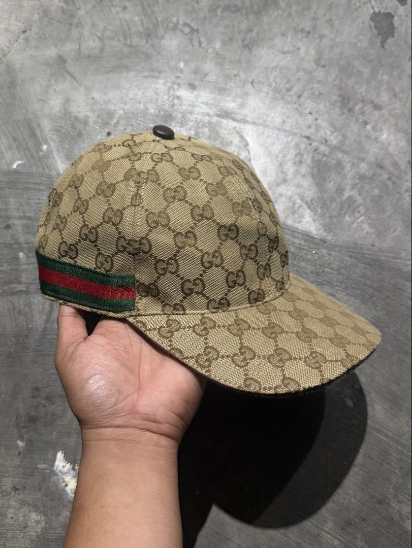 Gucci GG Monogram OG (Category: Caps & Hats) located in Caloocan City. Submitted by yesyes.flyest (Listing ID 1468960787, Image 1). Description: Gucci GG Monogram OG Size Large Baseball Cap (59cm) Complete tags Good Condition Cap Only No other inclusionss Issues: None 📨 DM me to purchase and details..