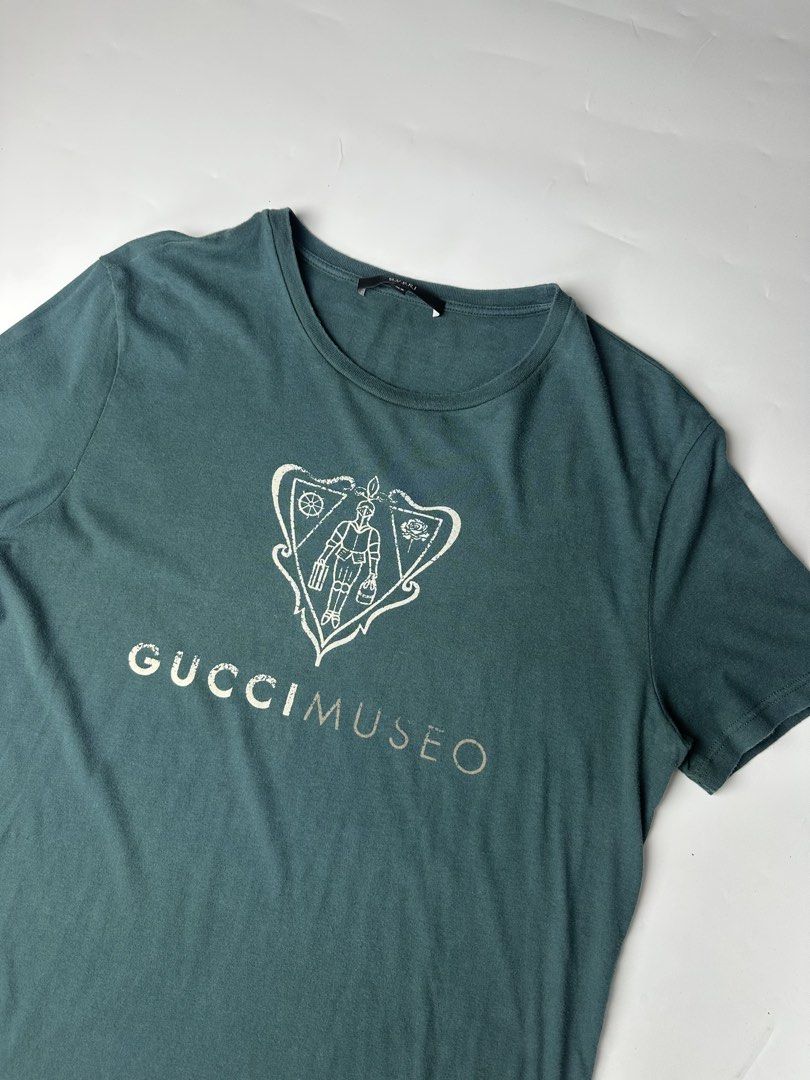 Gucci Museo 2012 Graphic Tee (Category: Activewear) located in Bacolod City. Submitted by 2k.archives (Listing ID 1469084102, Image 2). Description: • Authentic / Original • Excellent Condition • No Flaw • Size XS Tagged • 20 Width • 26.5 Length.