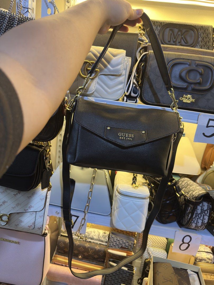 Guess 2way Bag (Category: Shoulder Bags) located in Binmaley. Submitted by amayscollections (Listing ID 1469096783, Image 2). Description: On sale Orig MP0 Guess 2way Bag sobrang ganda sale na kasi jinoyjoy huhu for only: ₱799+sf payment first ₱869+sf cash on delivery 📍Pangasinan We Ship Nationwide🚚.
