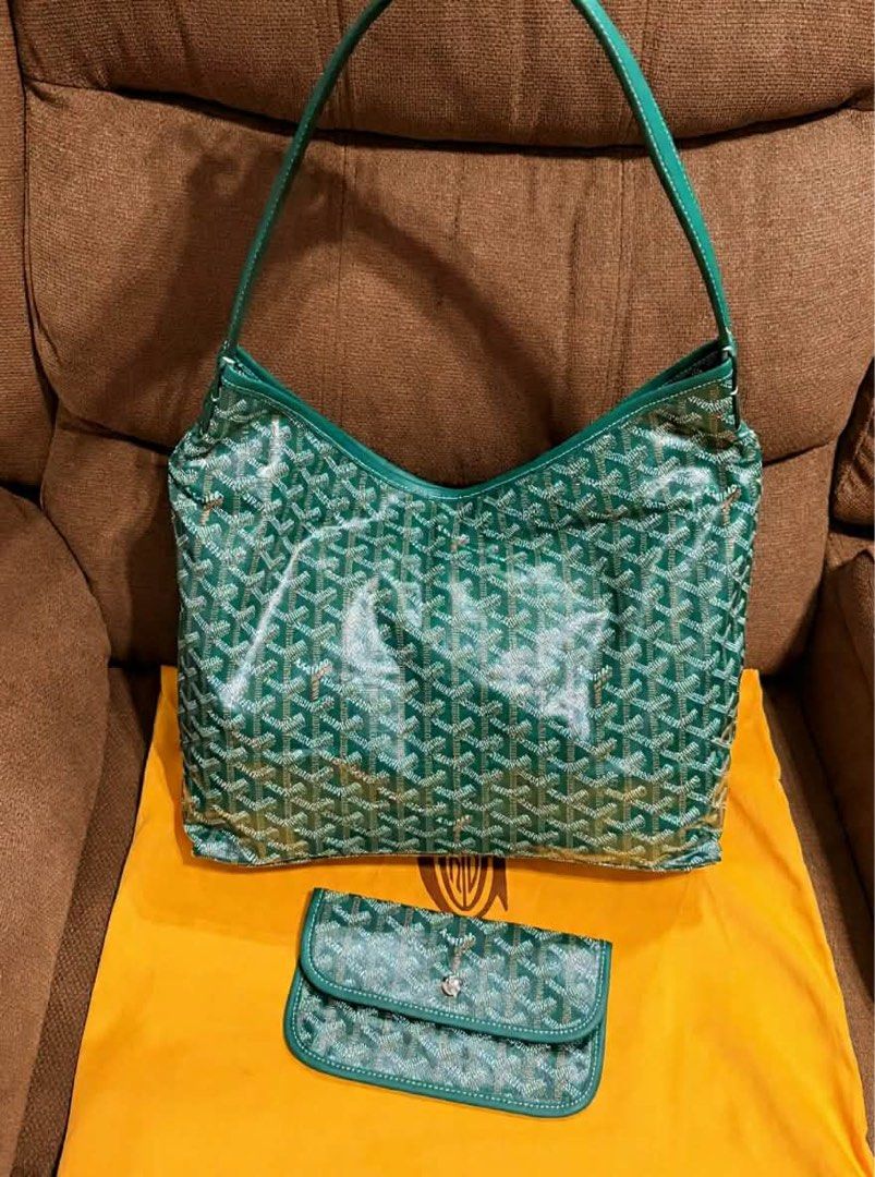 GY Boheme (Category: Shoulder Bags) located in Quezon City. Submitted by chic.bags (Listing ID 1468942063, Image 1). Description: Coded With pouch With dust bag Good as new No issue Size: L-43cm/H-29cm Actual photo posted Japan preloved Mop: gcash.