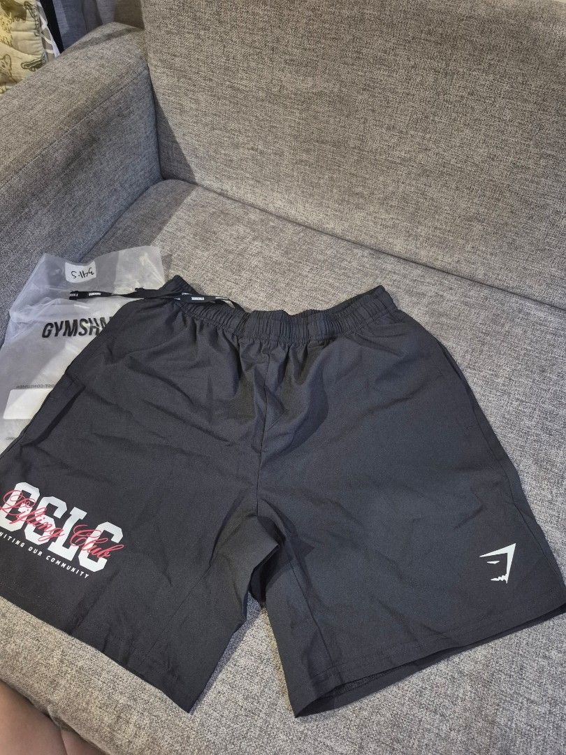 Gymshark Script Short Men (Category: Activewear) located in Davao. Submitted by marthascloset (Listing ID 1469018830, Image 1). Description: .