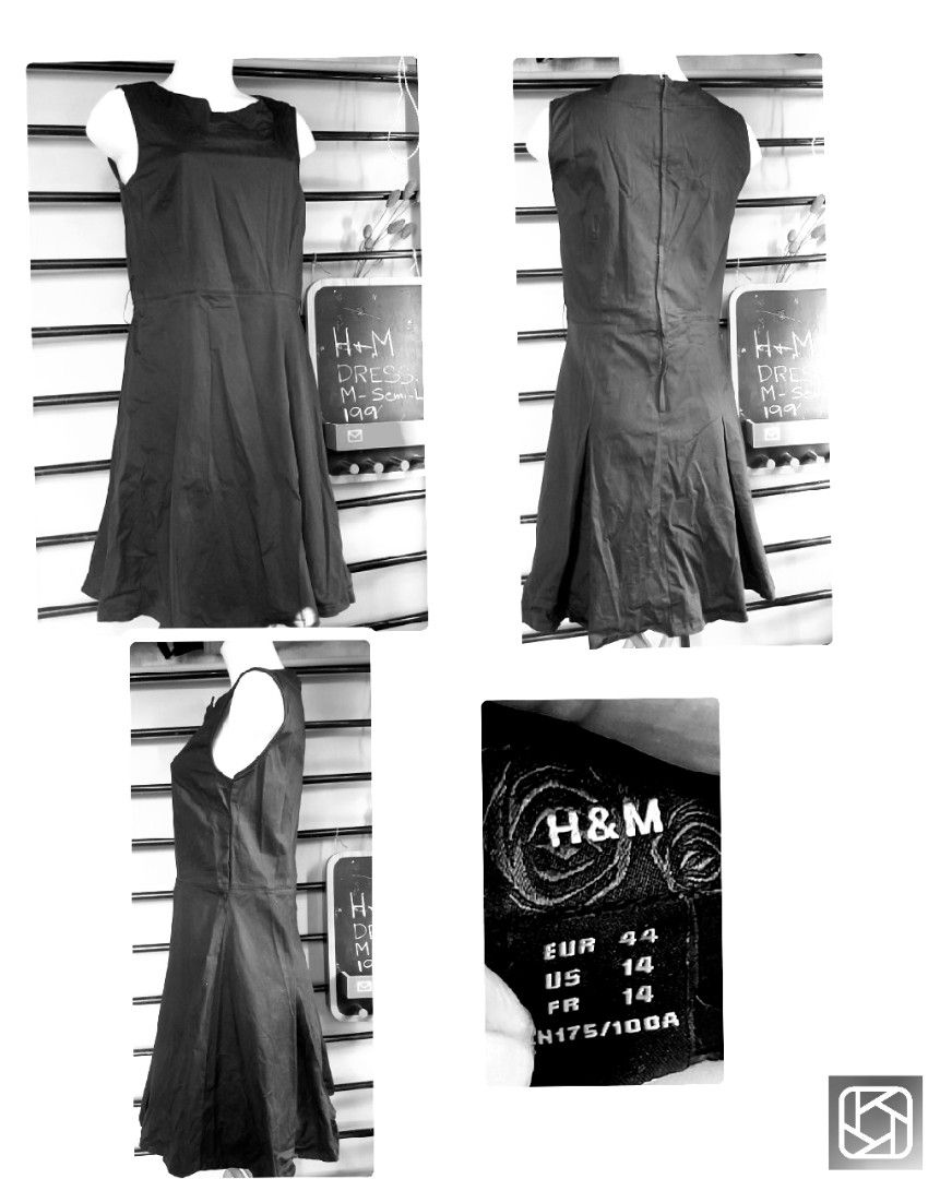 H & M Black Dress (Category: Dresses) located in Batangas. Submitted by norskieshoppe (Listing ID 1468997456, Image 1). Description: semi - large- large 9/10 color condition nice fit7.