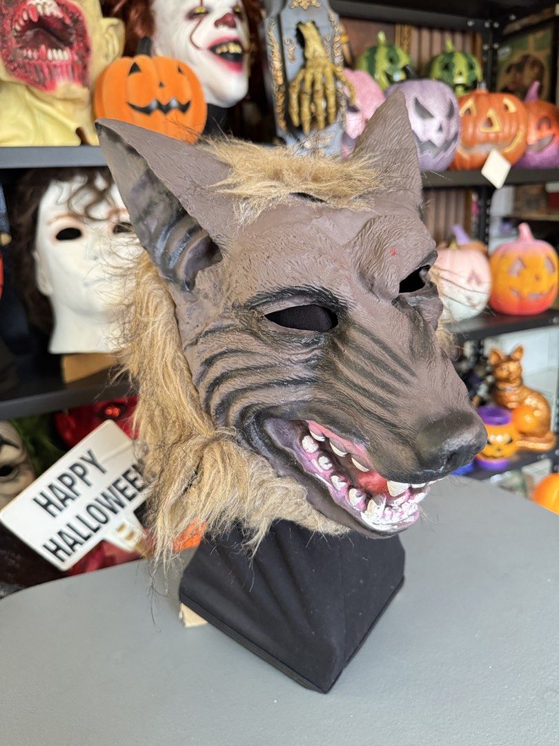 Halloween Mask Werewolf Mask (Category: Occasions & Party Supplies) located in Pasig City. Submitted by JMToysandCollectibles (Listing ID 1468979149, Image 1). Description: Halloween Mask Werewolf Mask PHP850 Rubberize Delivery via Lalamove MOP: Gcash/BPI/ BDO .