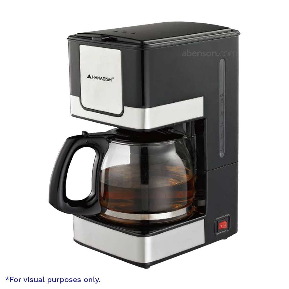 Hanabishi Coffee Maker (Category: Coffee Machines & Makers) located in Bulacan. Submitted by rasel.10 (Listing ID 1469158556, Image 2). Description: ONCE LANG NAGAMIT FRESH NAKA BOX PA WITH PLASTIC.