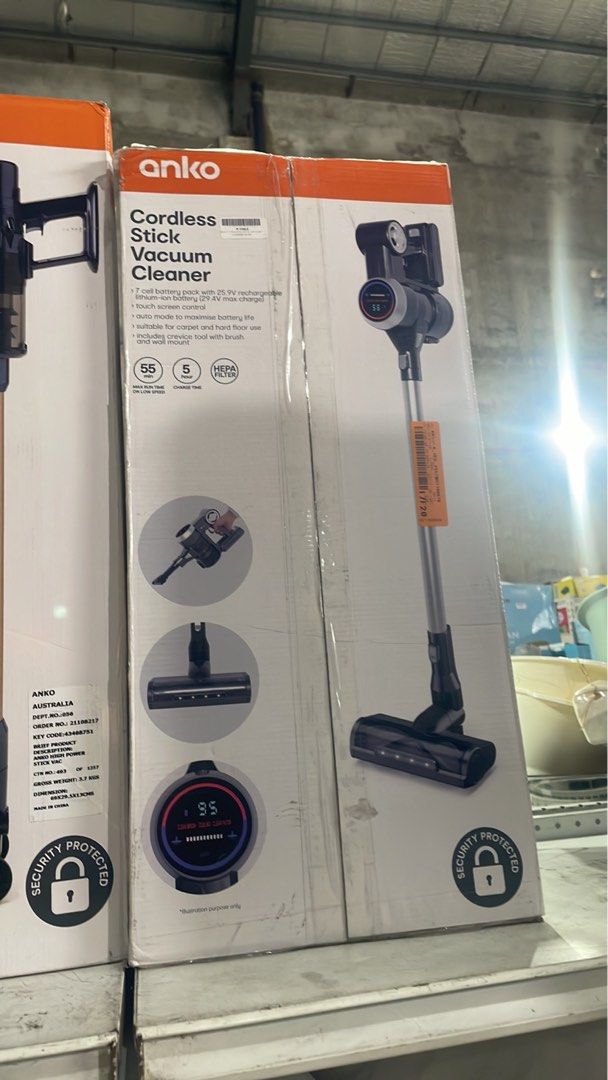 Handheld Anko Cordless Stick Vacuum (Category: Vacuum Cleaner & Housekeeping) located in Muntinlupa City. Submitted by aussie.surplustore (Listing ID 1468949902, Image 1). Description: Look for: JANINE -0948 098 5387 Surplus from Australia Location: Muntinlupa.