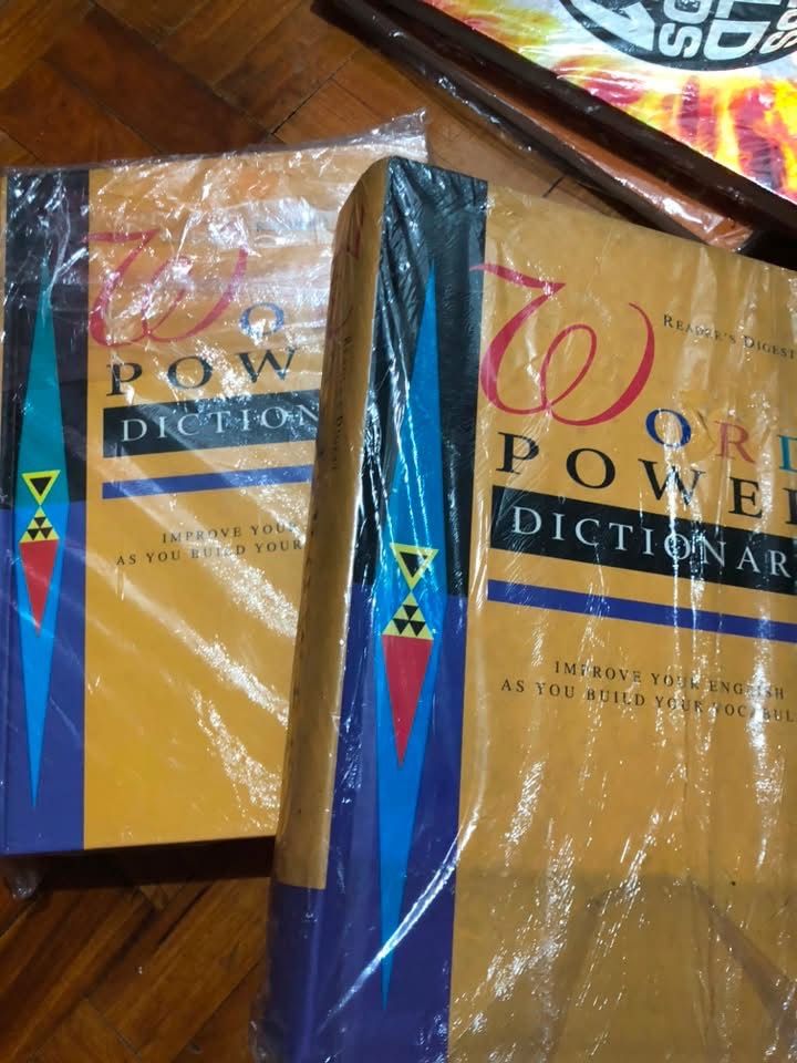 [HB] Reader's Digest Word Power Dictionary by Anne Wevell (Category: Storybooks) located in San Juan City. Submitted by ttanmien (Listing ID 1469049769, Image 3). Description: ⚜️✨⚜️✨⚜️✨⚜️✨⚜️✨⚜️ 💁🏻‍♀️SELLING PRICE: ₱500 each Original Price: Around ₱1,500 each 💁🏻‍♀️Book Genre: Non Fiction, Children's nonfiction, Reference, Language Arts & Disciplines, Lexicography 💁🏻‍♀️Book insight: Designed as a comprehensive English language vocabulary and 